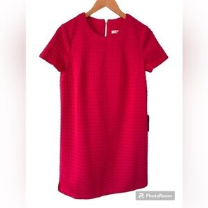 NWT Nordstrom London Times Petites Fuschia Shift Dress in Size 8P